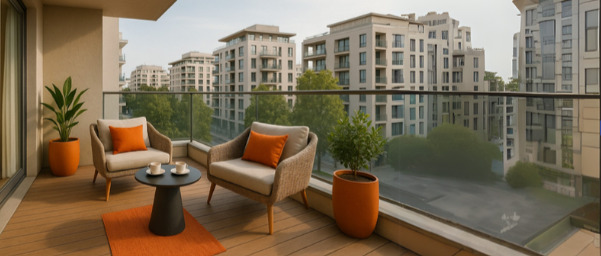 Acomodação reformada e decorada